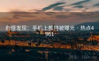 奇怪发现：手机上推特被曝光 · 热点4961